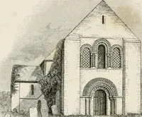 An illustration from An attempt to discriminate the styles of architecture in England : from the Conquest to the Reformation : with a sketch of the Grecian and Roman orders : notices of numerous British edifices :and some remarks on the architecture of a part of France (1848)