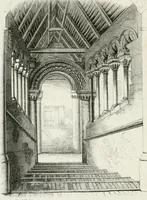 An illustration from An attempt to discriminate the styles of architecture in England : from the Conquest to the Reformation : with a sketch of the Grecian and Roman orders : notices of numerous British edifices :and some remarks on the architecture of a part of France (1848)