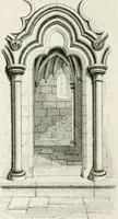 An illustration from An attempt to discriminate the styles of architecture in England : from the Conquest to the Reformation : with a sketch of the Grecian and Roman orders : notices of numerous British edifices :and some remarks on the architecture of a part of France (1848)