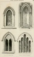 An illustration from An attempt to discriminate the styles of architecture in England : from the Conquest to the Reformation : with a sketch of the Grecian and Roman orders : notices of numerous British edifices :and some remarks on the architecture of a part of France (1848)