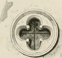 An illustration from An attempt to discriminate the styles of architecture in England : from the Conquest to the Reformation : with a sketch of the Grecian and Roman orders : notices of numerous British edifices :and some remarks on the architecture of a part of France (1848)