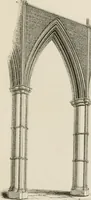 An illustration from An attempt to discriminate the styles of architecture in England : from the Conquest to the Reformation : with a sketch of the Grecian and Roman orders : notices of numerous British edifices :and some remarks on the architecture of a part of France (1848)