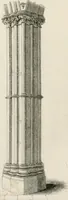 An illustration from An attempt to discriminate the styles of architecture in England : from the Conquest to the Reformation : with a sketch of the Grecian and Roman orders : notices of numerous British edifices :and some remarks on the architecture of a part of France (1848)