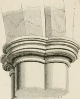 An illustration from An attempt to discriminate the styles of architecture in England : from the Conquest to the Reformation : with a sketch of the Grecian and Roman orders : notices of numerous British edifices :and some remarks on the architecture of a part of France (1848)