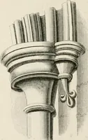 An illustration from An attempt to discriminate the styles of architecture in England : from the Conquest to the Reformation : with a sketch of the Grecian and Roman orders : notices of numerous British edifices :and some remarks on the architecture of a part of France (1848)