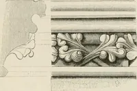 An illustration from An attempt to discriminate the styles of architecture in England : from the Conquest to the Reformation : with a sketch of the Grecian and Roman orders : notices of numerous British edifices :and some remarks on the architecture of a part of France (1848)