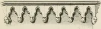 An illustration from An attempt to discriminate the styles of architecture in England : from the Conquest to the Reformation : with a sketch of the Grecian and Roman orders : notices of numerous British edifices :and some remarks on the architecture of a part of France (1848)