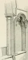 An illustration from An attempt to discriminate the styles of architecture in England : from the Conquest to the Reformation : with a sketch of the Grecian and Roman orders : notices of numerous British edifices :and some remarks on the architecture of a part of France (1848)