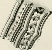 An illustration from An attempt to discriminate the styles of architecture in England : from the Conquest to the Reformation : with a sketch of the Grecian and Roman orders : notices of numerous British edifices :and some remarks on the architecture of a part of France (1848)