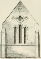 An illustration from An attempt to discriminate the styles of architecture in England : from the Conquest to the Reformation : with a sketch of the Grecian and Roman orders : notices of numerous British edifices :and some remarks on the architecture of a part of France (1848)