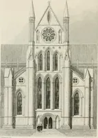 An illustration from An attempt to discriminate the styles of architecture in England : from the Conquest to the Reformation : with a sketch of the Grecian and Roman orders : notices of numerous British edifices :and some remarks on the architecture of a part of France (1848)