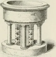 An illustration from An attempt to discriminate the styles of architecture in England : from the Conquest to the Reformation : with a sketch of the Grecian and Roman orders : notices of numerous British edifices :and some remarks on the architecture of a part of France (1848)