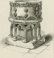 An illustration from An attempt to discriminate the styles of architecture in England : from the Conquest to the Reformation : with a sketch of the Grecian and Roman orders : notices of numerous British edifices :and some remarks on the architecture of a part of France (1848)