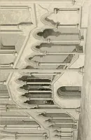 An illustration from An attempt to discriminate the styles of architecture in England : from the Conquest to the Reformation : with a sketch of the Grecian and Roman orders : notices of numerous British edifices :and some remarks on the architecture of a part of France (1848)