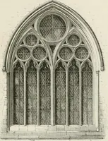 An illustration from An attempt to discriminate the styles of architecture in England : from the Conquest to the Reformation : with a sketch of the Grecian and Roman orders : notices of numerous British edifices :and some remarks on the architecture of a part of France (1848)