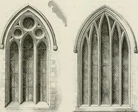 An illustration from An attempt to discriminate the styles of architecture in England : from the Conquest to the Reformation : with a sketch of the Grecian and Roman orders : notices of numerous British edifices :and some remarks on the architecture of a part of France (1848)