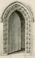 An illustration from An attempt to discriminate the styles of architecture in England : from the Conquest to the Reformation : with a sketch of the Grecian and Roman orders : notices of numerous British edifices :and some remarks on the architecture of a part of France (1848)