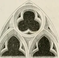 An illustration from An attempt to discriminate the styles of architecture in England : from the Conquest to the Reformation : with a sketch of the Grecian and Roman orders : notices of numerous British edifices :and some remarks on the architecture of a part of France (1848)