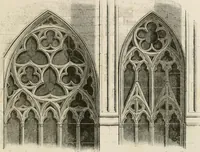 An illustration from An attempt to discriminate the styles of architecture in England : from the Conquest to the Reformation : with a sketch of the Grecian and Roman orders : notices of numerous British edifices :and some remarks on the architecture of a part of France (1848)