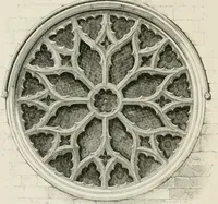 An illustration from An attempt to discriminate the styles of architecture in England : from the Conquest to the Reformation : with a sketch of the Grecian and Roman orders : notices of numerous British edifices :and some remarks on the architecture of a part of France (1848)