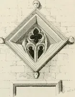 An illustration from An attempt to discriminate the styles of architecture in England : from the Conquest to the Reformation : with a sketch of the Grecian and Roman orders : notices of numerous British edifices :and some remarks on the architecture of a part of France (1848)