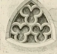 An illustration from An attempt to discriminate the styles of architecture in England : from the Conquest to the Reformation : with a sketch of the Grecian and Roman orders : notices of numerous British edifices :and some remarks on the architecture of a part of France (1848)