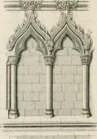 An illustration from An attempt to discriminate the styles of architecture in England : from the Conquest to the Reformation : with a sketch of the Grecian and Roman orders : notices of numerous British edifices :and some remarks on the architecture of a part of France (1848)