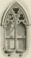 An illustration from An attempt to discriminate the styles of architecture in England : from the Conquest to the Reformation : with a sketch of the Grecian and Roman orders : notices of numerous British edifices :and some remarks on the architecture of a part of France (1848)