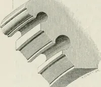 An illustration from An attempt to discriminate the styles of architecture in England : from the Conquest to the Reformation : with a sketch of the Grecian and Roman orders : notices of numerous British edifices :and some remarks on the architecture of a part of France (1848)