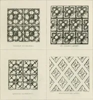 An illustration from An attempt to discriminate the styles of architecture in England : from the Conquest to the Reformation : with a sketch of the Grecian and Roman orders : notices of numerous British edifices :and some remarks on the architecture of a part of France (1848)