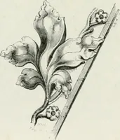 An illustration from An attempt to discriminate the styles of architecture in England : from the Conquest to the Reformation : with a sketch of the Grecian and Roman orders : notices of numerous British edifices :and some remarks on the architecture of a part of France (1848)