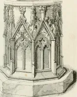 An illustration from An attempt to discriminate the styles of architecture in England : from the Conquest to the Reformation : with a sketch of the Grecian and Roman orders : notices of numerous British edifices :and some remarks on the architecture of a part of France (1848)