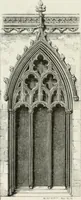 An illustration from An attempt to discriminate the styles of architecture in England : from the Conquest to the Reformation : with a sketch of the Grecian and Roman orders : notices of numerous British edifices :and some remarks on the architecture of a part of France (1848)
