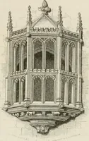 An illustration from An attempt to discriminate the styles of architecture in England : from the Conquest to the Reformation : with a sketch of the Grecian and Roman orders : notices of numerous British edifices :and some remarks on the architecture of a part of France (1848)