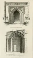 An illustration from An attempt to discriminate the styles of architecture in England : from the Conquest to the Reformation : with a sketch of the Grecian and Roman orders : notices of numerous British edifices :and some remarks on the architecture of a part of France (1848)
