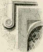 An illustration from An attempt to discriminate the styles of architecture in England : from the Conquest to the Reformation : with a sketch of the Grecian and Roman orders : notices of numerous British edifices :and some remarks on the architecture of a part of France (1848)