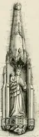 An illustration from An attempt to discriminate the styles of architecture in England : from the Conquest to the Reformation : with a sketch of the Grecian and Roman orders : notices of numerous British edifices :and some remarks on the architecture of a part of France (1848)