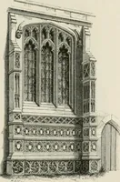 An illustration from An attempt to discriminate the styles of architecture in England : from the Conquest to the Reformation : with a sketch of the Grecian and Roman orders : notices of numerous British edifices :and some remarks on the architecture of a part of France (1848)