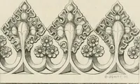 An illustration from An attempt to discriminate the styles of architecture in England : from the Conquest to the Reformation : with a sketch of the Grecian and Roman orders : notices of numerous British edifices :and some remarks on the architecture of a part of France (1848)