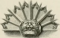 An illustration from An attempt to discriminate the styles of architecture in England : from the Conquest to the Reformation : with a sketch of the Grecian and Roman orders : notices of numerous British edifices :and some remarks on the architecture of a part of France (1848)