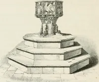 An illustration from An attempt to discriminate the styles of architecture in England : from the Conquest to the Reformation : with a sketch of the Grecian and Roman orders : notices of numerous British edifices :and some remarks on the architecture of a part of France (1848)