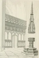 An illustration from An attempt to discriminate the styles of architecture in England : from the Conquest to the Reformation : with a sketch of the Grecian and Roman orders : notices of numerous British edifices :and some remarks on the architecture of a part of France (1848)