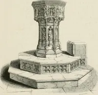An illustration from An attempt to discriminate the styles of architecture in England : from the Conquest to the Reformation : with a sketch of the Grecian and Roman orders : notices of numerous British edifices :and some remarks on the architecture of a part of France (1848)