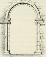 An illustration from An attempt to discriminate the styles of architecture in England : from the Conquest to the Reformation : with a sketch of the Grecian and Roman orders : notices of numerous British edifices :and some remarks on the architecture of a part of France (1848)