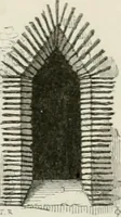 An illustration from An attempt to discriminate the styles of architecture in England : from the Conquest to the Reformation : with a sketch of the Grecian and Roman orders : notices of numerous British edifices :and some remarks on the architecture of a part of France (1848)