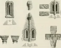 An illustration from An attempt to discriminate the styles of architecture in England : from the Conquest to the Reformation : with a sketch of the Grecian and Roman orders : notices of numerous British edifices :and some remarks on the architecture of a part of France (1848)