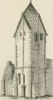 An illustration from An attempt to discriminate the styles of architecture in England : from the Conquest to the Reformation : with a sketch of the Grecian and Roman orders : notices of numerous British edifices :and some remarks on the architecture of a part of France (1848)