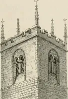 An illustration from An attempt to discriminate the styles of architecture in England : from the Conquest to the Reformation : with a sketch of the Grecian and Roman orders : notices of numerous British edifices :and some remarks on the architecture of a part of France (1848)