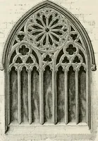 An illustration from An attempt to discriminate the styles of architecture in England : from the Conquest to the Reformation : with a sketch of the Grecian and Roman orders : notices of numerous British edifices :and some remarks on the architecture of a part of France (1848)