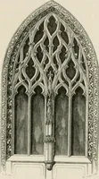 An illustration from An attempt to discriminate the styles of architecture in England : from the Conquest to the Reformation : with a sketch of the Grecian and Roman orders : notices of numerous British edifices :and some remarks on the architecture of a part of France (1848)